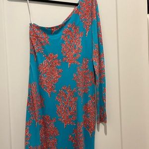 Lilly Pulitzer One Shoulder Dress